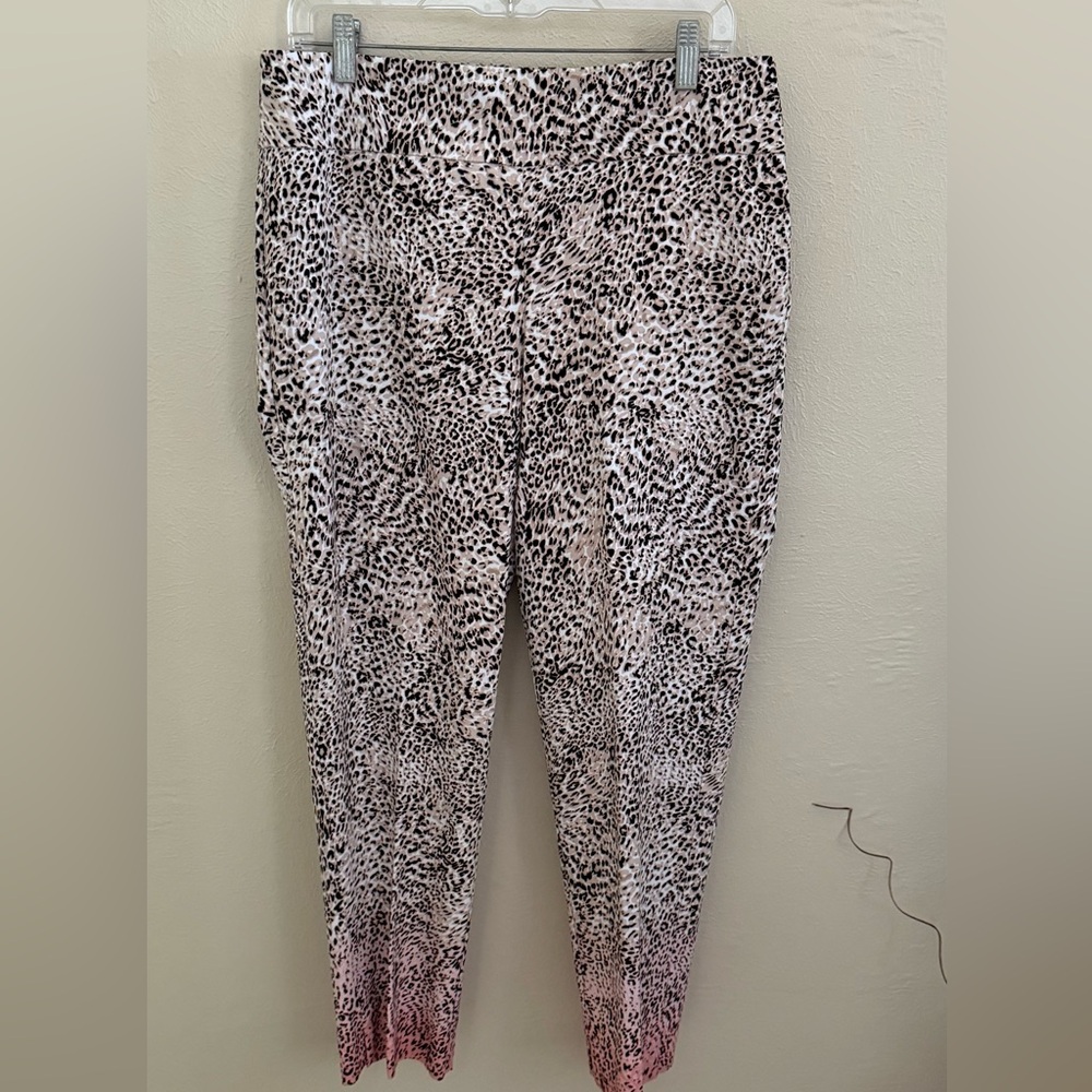 Zac & Rachel Black and White Ankle Cropped Pants